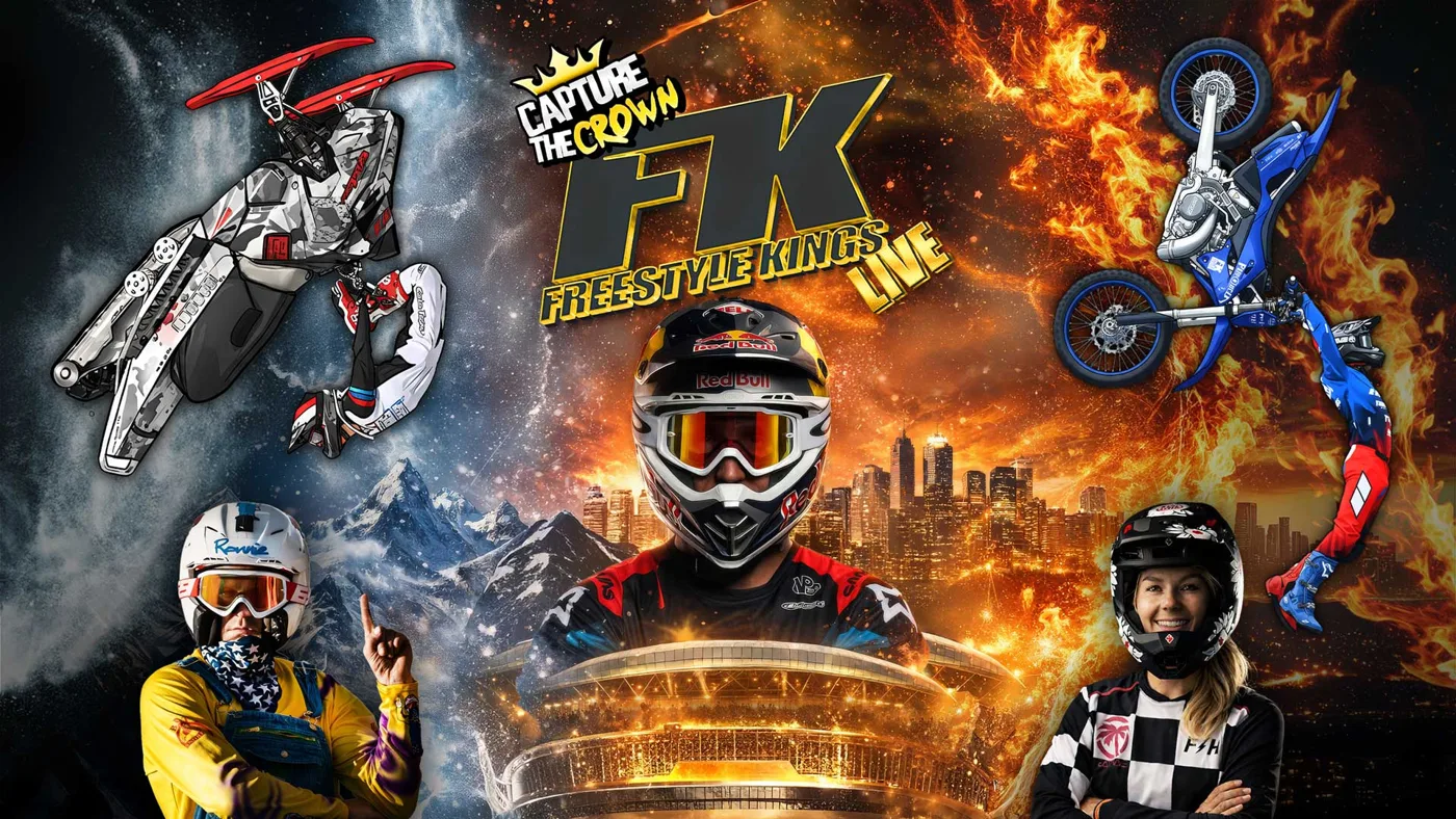 Freestyle Kings LIVE Capture The Crown 2026 tour artwork