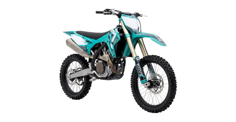 Kove MX250 GEN2 250cc motocross bike, side view